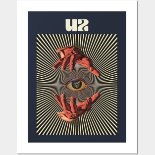 Hand Eyes U2 Posters and Art